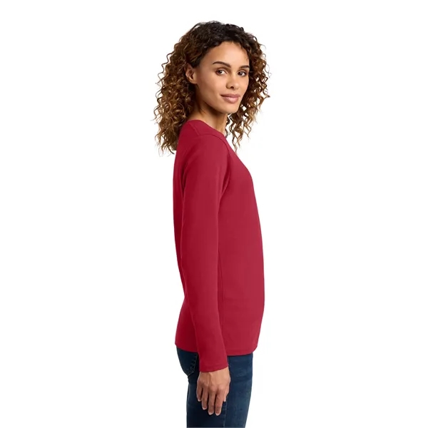 Port & Company Ladies Long Sleeve Core Cotton Tee.... from ASI 84863 SanMar
