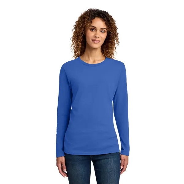 Port & Company Ladies Long Sleeve Core Cotton Tee.... from ASI 84863 SanMar