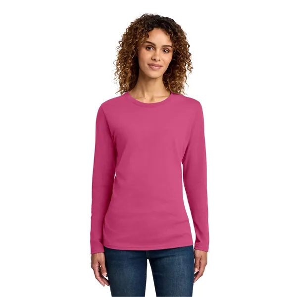 Port & Company Ladies Long Sleeve Core Cotton Tee.... from ASI 84863 SanMar