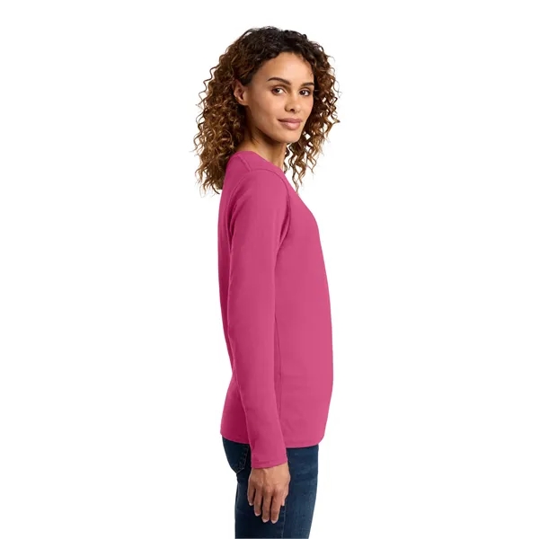 Port & Company Ladies Long Sleeve Core Cotton Tee.... from ASI 84863 SanMar