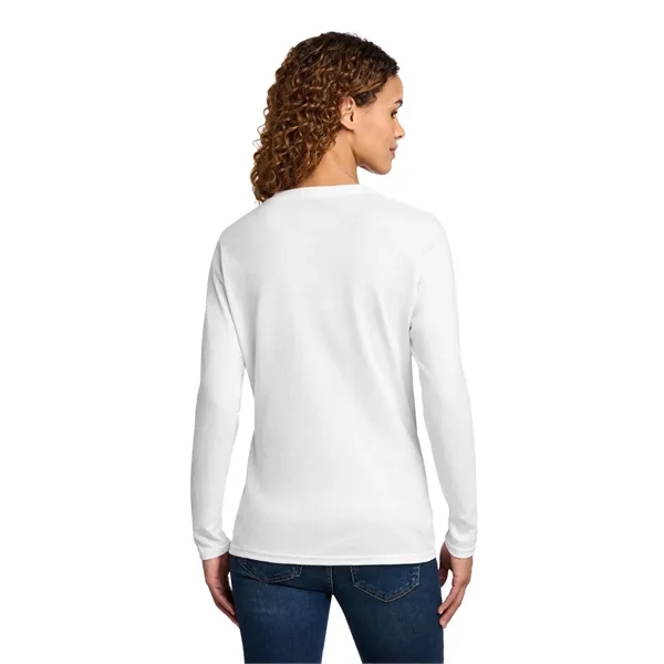 Port & Company Ladies Long Sleeve Core Cotton Tee.... from ASI 84863 SanMar