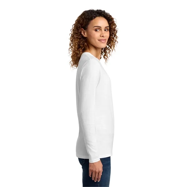 Port & Company Ladies Long Sleeve Core Cotton Tee.... from ASI 84863 SanMar