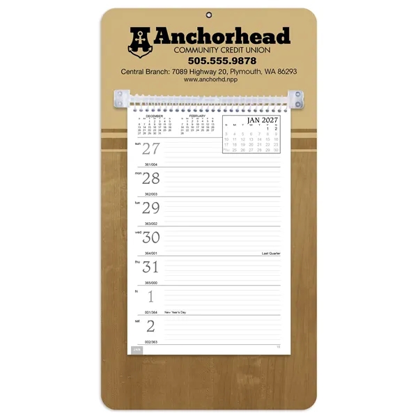 Weekly Memo... from ASI 40480 Koozie Group / Norwood Triumph Calendar