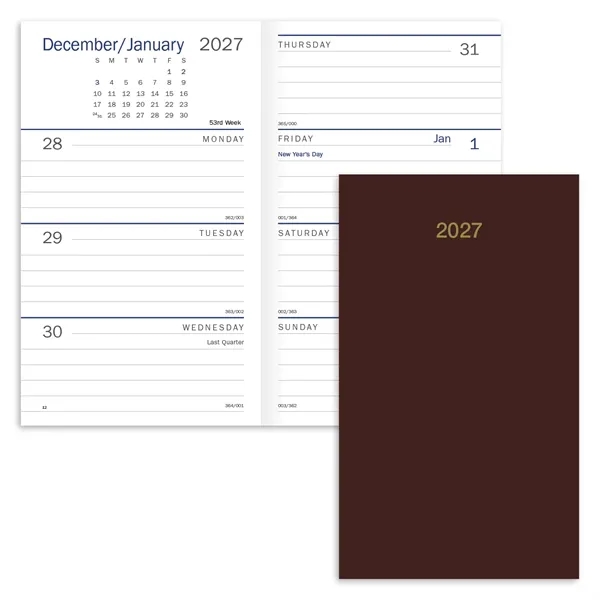 Classic Weekly Pocket Planner... from ASI 40480 Koozie Group / Norwood Triumph Calendar