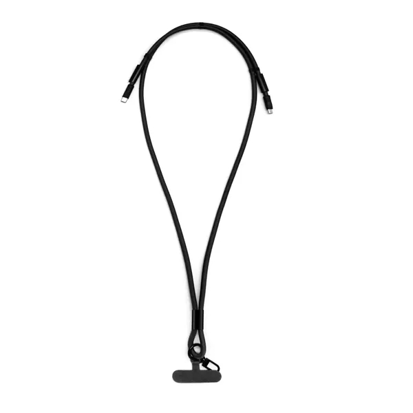 Braided lanyard type-c charging cable plus laser engraving on 1 location... from ASI 37218 Athena Promo (tm)