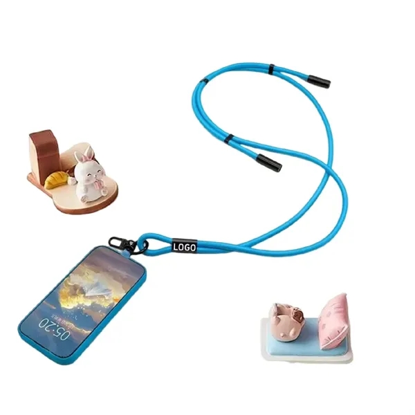 Braided lanyard type-c charging cable plus laser engraving on 1 location... from ASI 37218 Athena Promo (tm)