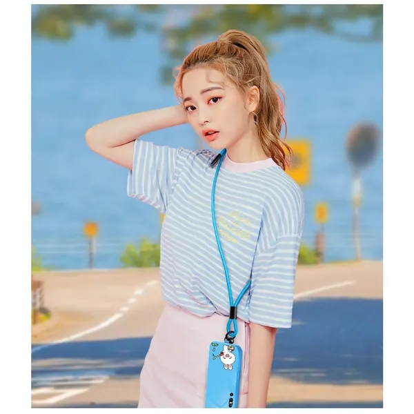 Braided lanyard type-c charging cable plus laser engraving on 1 location... from ASI 37218 Athena Promo (tm)