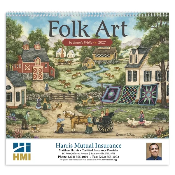 Folk Art... from ASI 40480 Koozie Group / Norwood Triumph Calendar