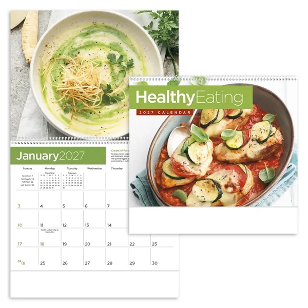 Healthy Eating... from ASI 40480 Koozie Group / Norwood Triumph Calendar