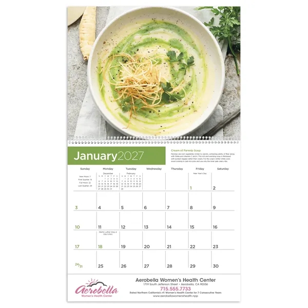 Healthy Eating... from ASI 40480 Koozie Group / Norwood Triumph Calendar