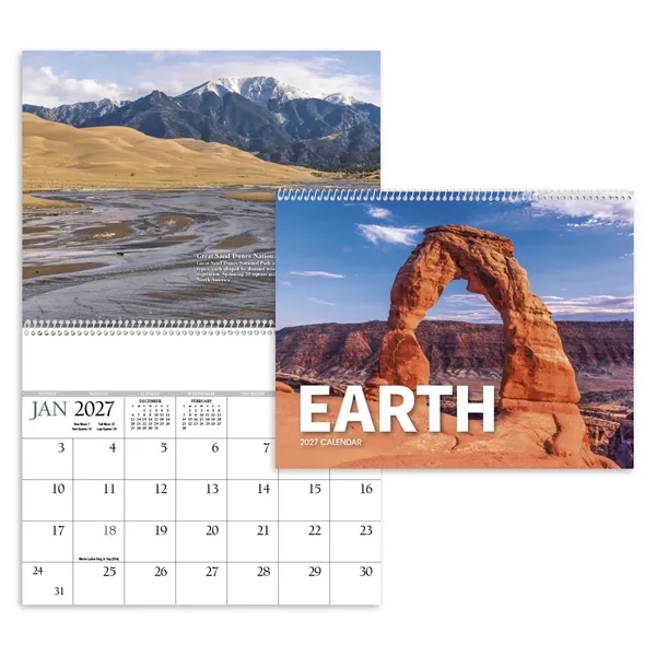 Twelve-month imprint executive appointment calendar with white spiral binding.... from ASI 40480 Koozie Group / HotLine®