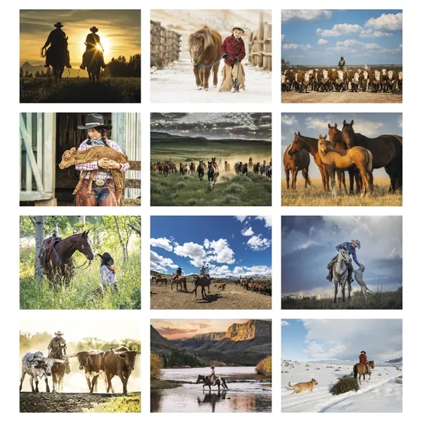 Visions of the West... from ASI 40480 Koozie Group / Norwood Triumph Calendar