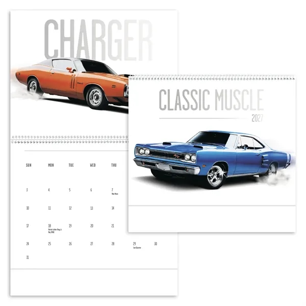 Classic Muscle Cars... from ASI 40480 Koozie Group / Norwood Triumph Calendar