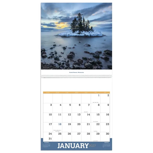 Beautiful America... from ASI 40480 Koozie Group / Norwood Triumph Calendar