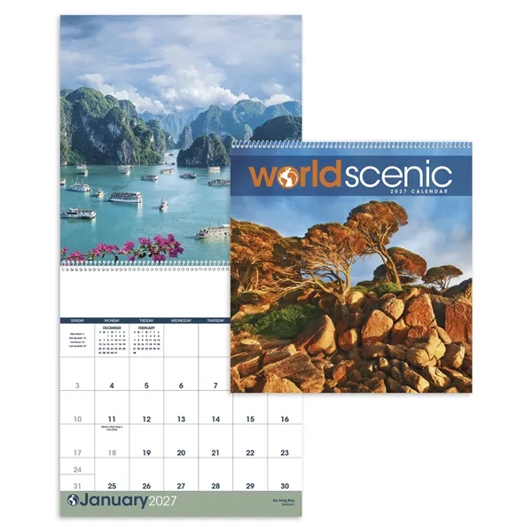 World Scenic... from ASI 40480 Koozie Group / Norwood Triumph Calendar