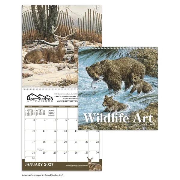 Wildlife Art... from ASI 40480 Koozie Group / Norwood Triumph Calendar