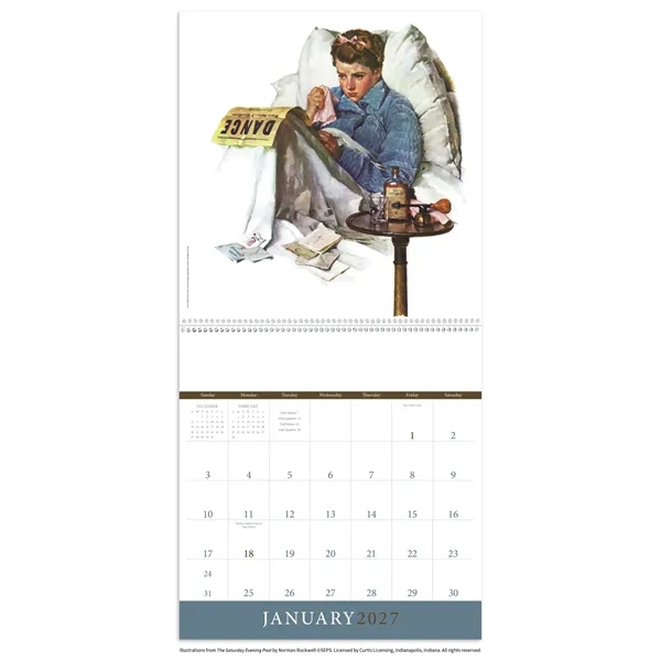 The Saturday Evening Post... from ASI 40480 Koozie Group / Norwood Triumph Calendar