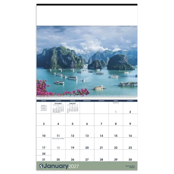 World Scenic... from ASI 40480 Koozie Group / Norwood Triumph Calendar