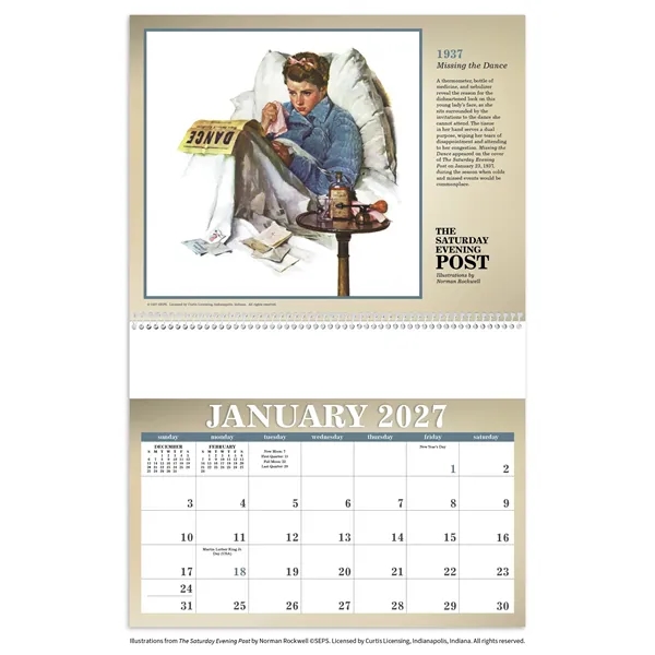 The Saturday Evening Post... from ASI 40480 Koozie Group / Norwood Triumph Calendar