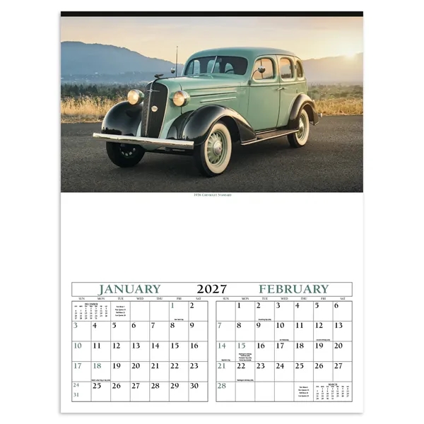 Antique Cars... from ASI 40480 Koozie Group / Norwood Triumph Calendar