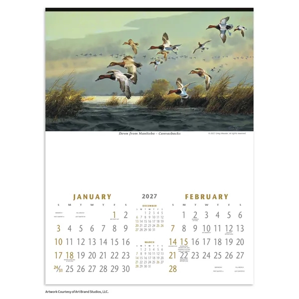 North American Waterfowl... from ASI 40480 Koozie Group / Norwood Triumph Calendar