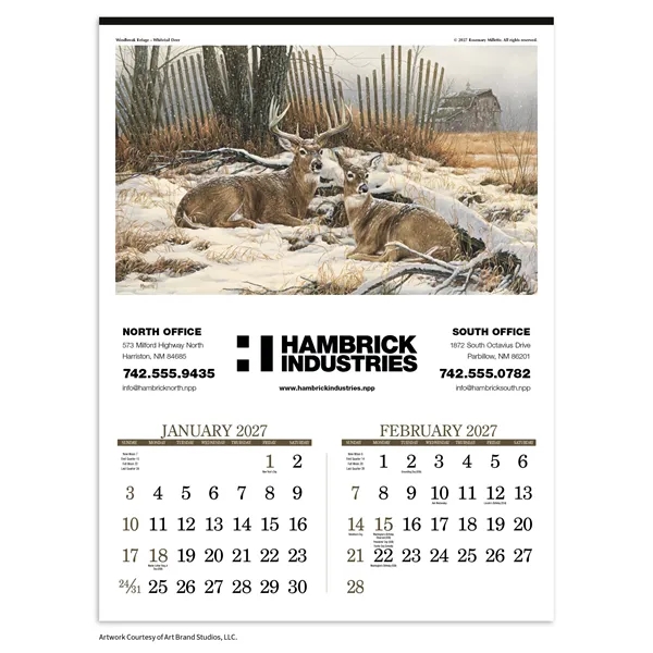 Wildlife Art... from ASI 40480 Koozie Group / Norwood Triumph Calendar