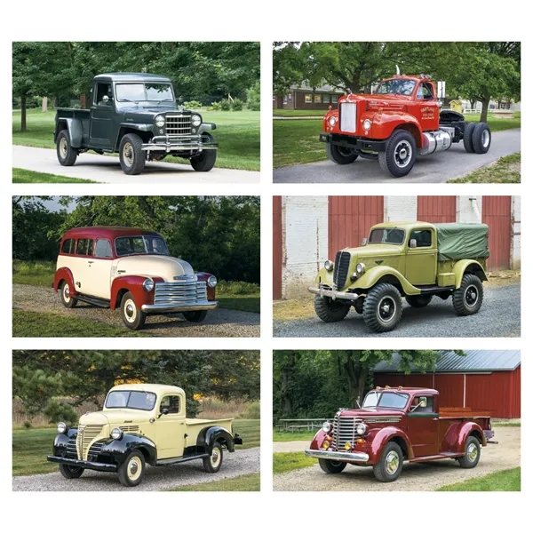 Antique Trucks... from ASI 40480 Koozie Group / Norwood Triumph Calendar