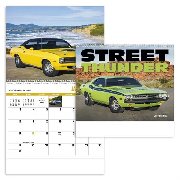 Street Thunder Appointment Calendar - Spiral... from ASI 40480 Koozie Group / HotLine®