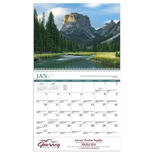 Reflections (Non-Denominational) Appointment Calendar - S...... from ASI 40480 Koozie Group / HotLine®