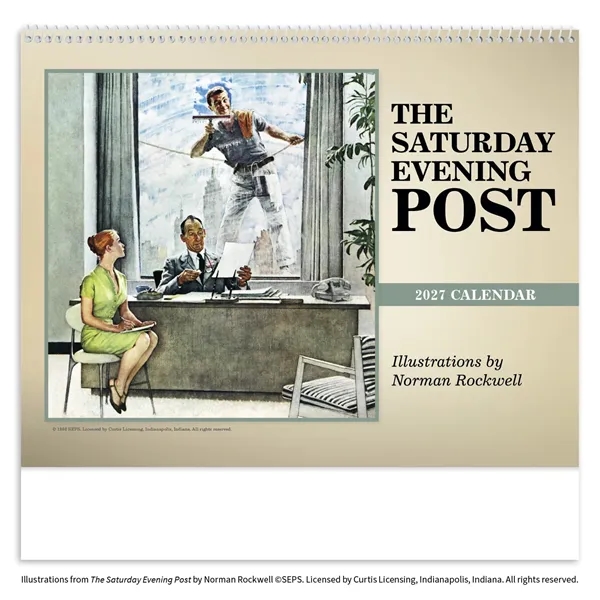 The Saturday Evening Post Deluxe Pocket... from ASI 40480 Koozie Group / Norwood Triumph Calendar