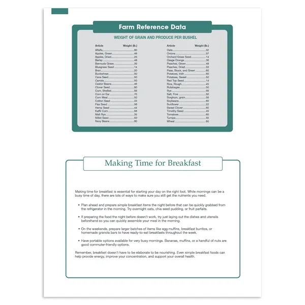 Farm Pocket... from ASI 40480 Koozie Group / Norwood Triumph Calendar