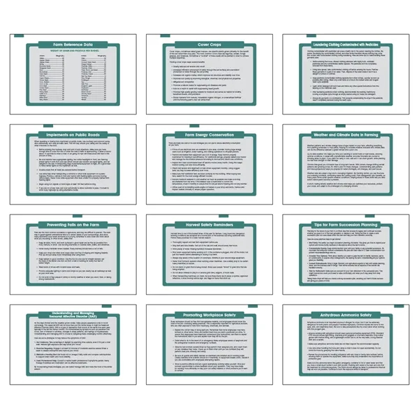 Farm Pocket... from ASI 40480 Koozie Group / Norwood Triumph Calendar