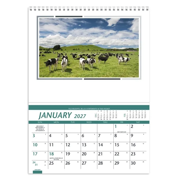 Farm Pocket... from ASI 40480 Koozie Group / Norwood Triumph Calendar
