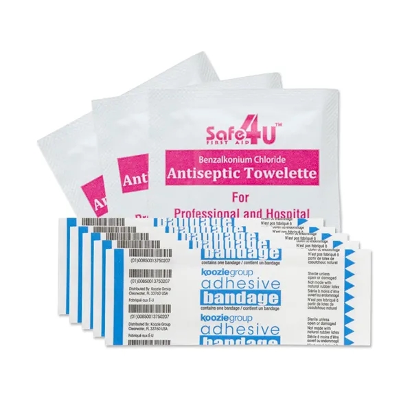 Frosty Stripe First Aid Kit - 8 Piece... from ASI 40480 Koozie Group