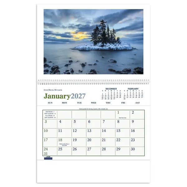 Beautiful America Pocket... from ASI 40480 Koozie Group / Norwood Triumph Calendar