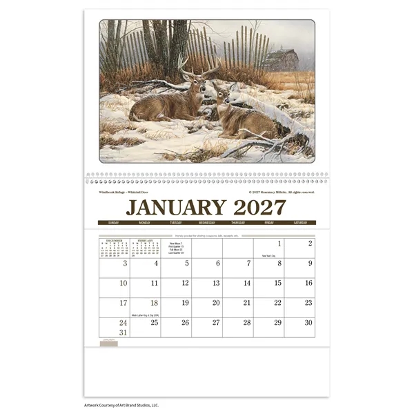 Wildlife Art Pocket... from ASI 40480 Koozie Group / Norwood Triumph Calendar