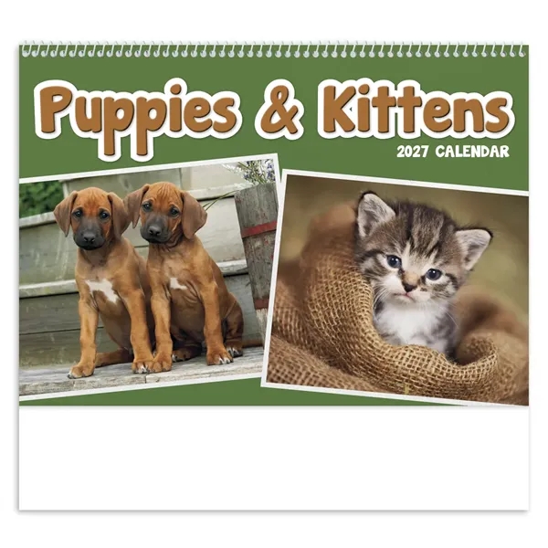Puppies & Kittens Pocket... from ASI 40480 Koozie Group / Norwood Triumph Calendar