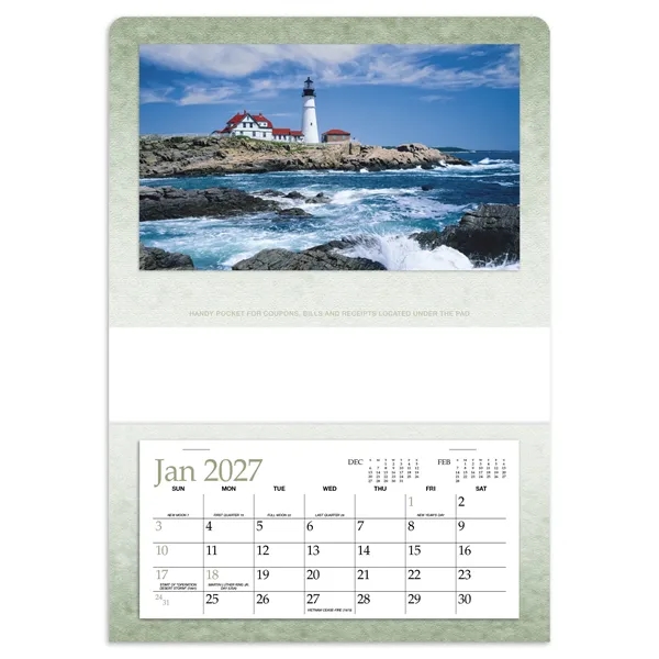 Single Pocket... from ASI 40480 Koozie Group / Norwood Triumph Calendar