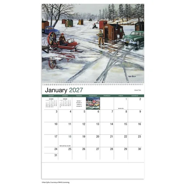 America Remembered Appointment Calendar - Spiral... from ASI 40480 Koozie Group / HotLine®