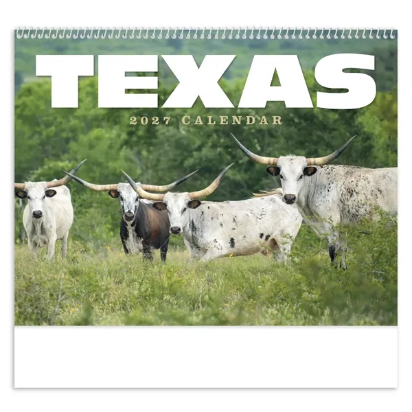 Texas Appointment Calendar - Spiral... from ASI 40480 Koozie Group / HotLine®