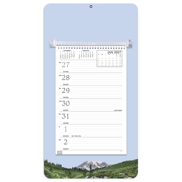 Full-Color Weekly Memo... from ASI 40480 Koozie Group / Norwood Triumph Calendar