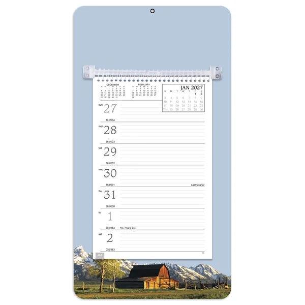 Full-Color Weekly Memo... from ASI 40480 Koozie Group / Norwood Triumph Calendar