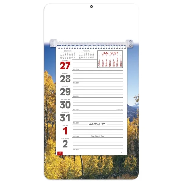 Full-Color Weekly Memo... from ASI 40480 Koozie Group / Norwood Triumph Calendar