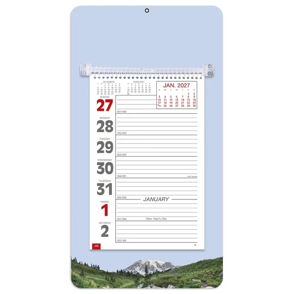 Full-Color Weekly Memo... from ASI 40480 Koozie Group / Norwood Triumph Calendar