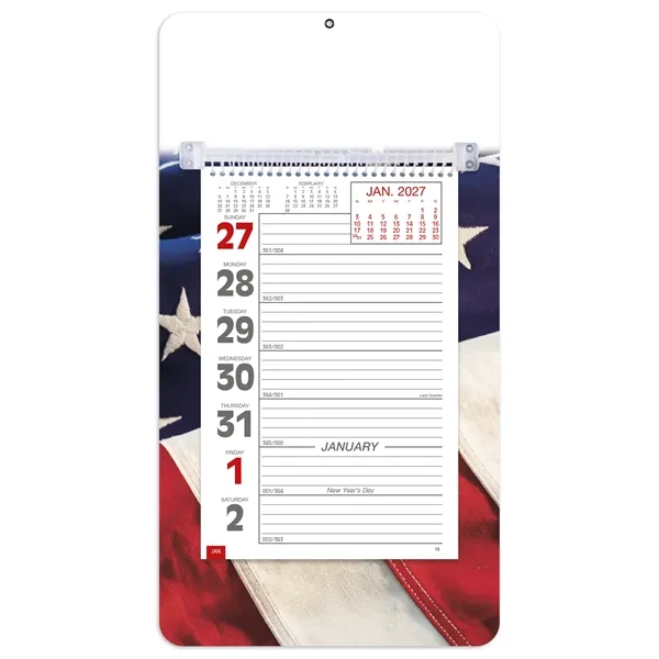 Full-Color Weekly Memo... from ASI 40480 Koozie Group / Norwood Triumph Calendar