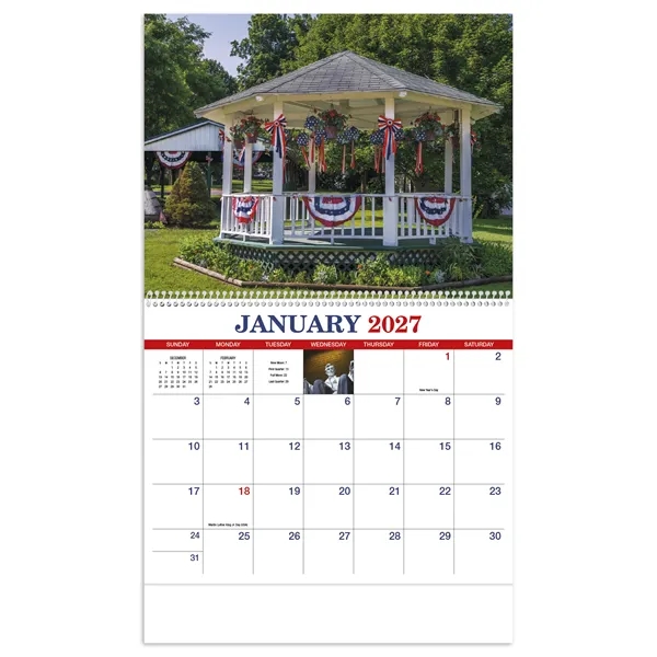 America Appointment Calendar - Spiral... from ASI 40480 Koozie Group / HotLine®