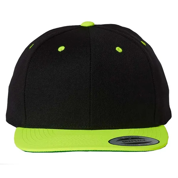Yupoong Classics Flat Bill Snapback Cap... from ASI 30208 A P Specialties / AP Specialties