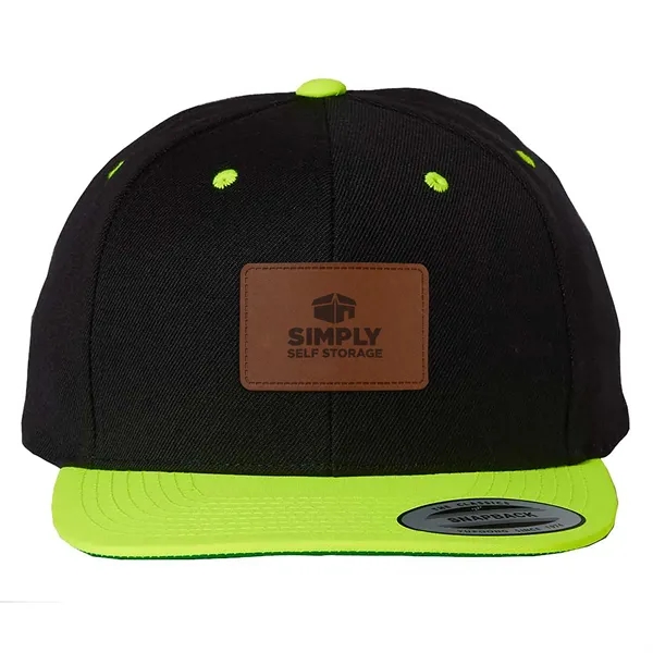Yupoong Classics Flat Bill Snapback Cap... from ASI 30208 A P Specialties / AP Specialties