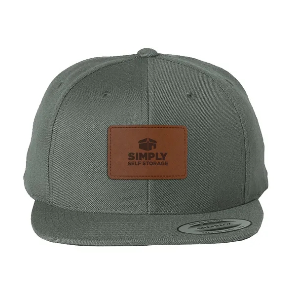 Yupoong Classics Flat Bill Snapback Cap... from ASI 30208 A P Specialties / AP Specialties