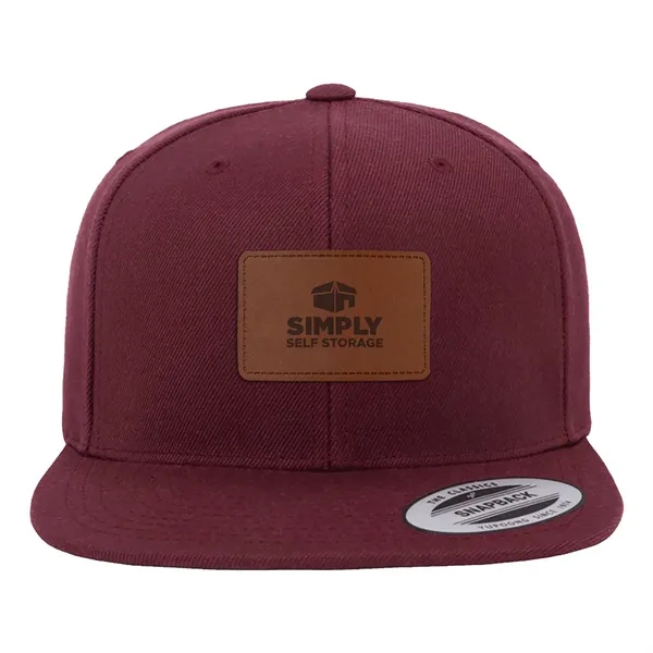 Yupoong Classics Flat Bill Snapback Cap... from ASI 30208 A P Specialties / AP Specialties